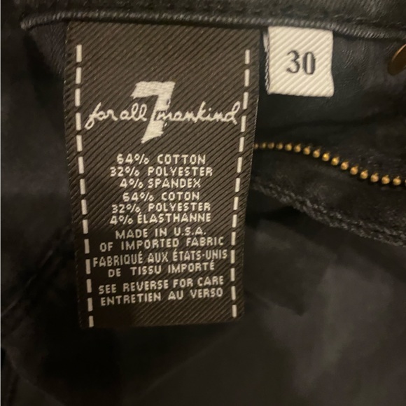 7 for all mankind jean size 30 - Picture 5 of 6